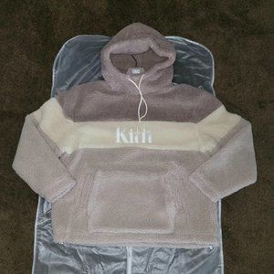 Kith Fall 2021 Sherpa Double Pocket Hoodie Molecule Size XL DEADSTOCK...
